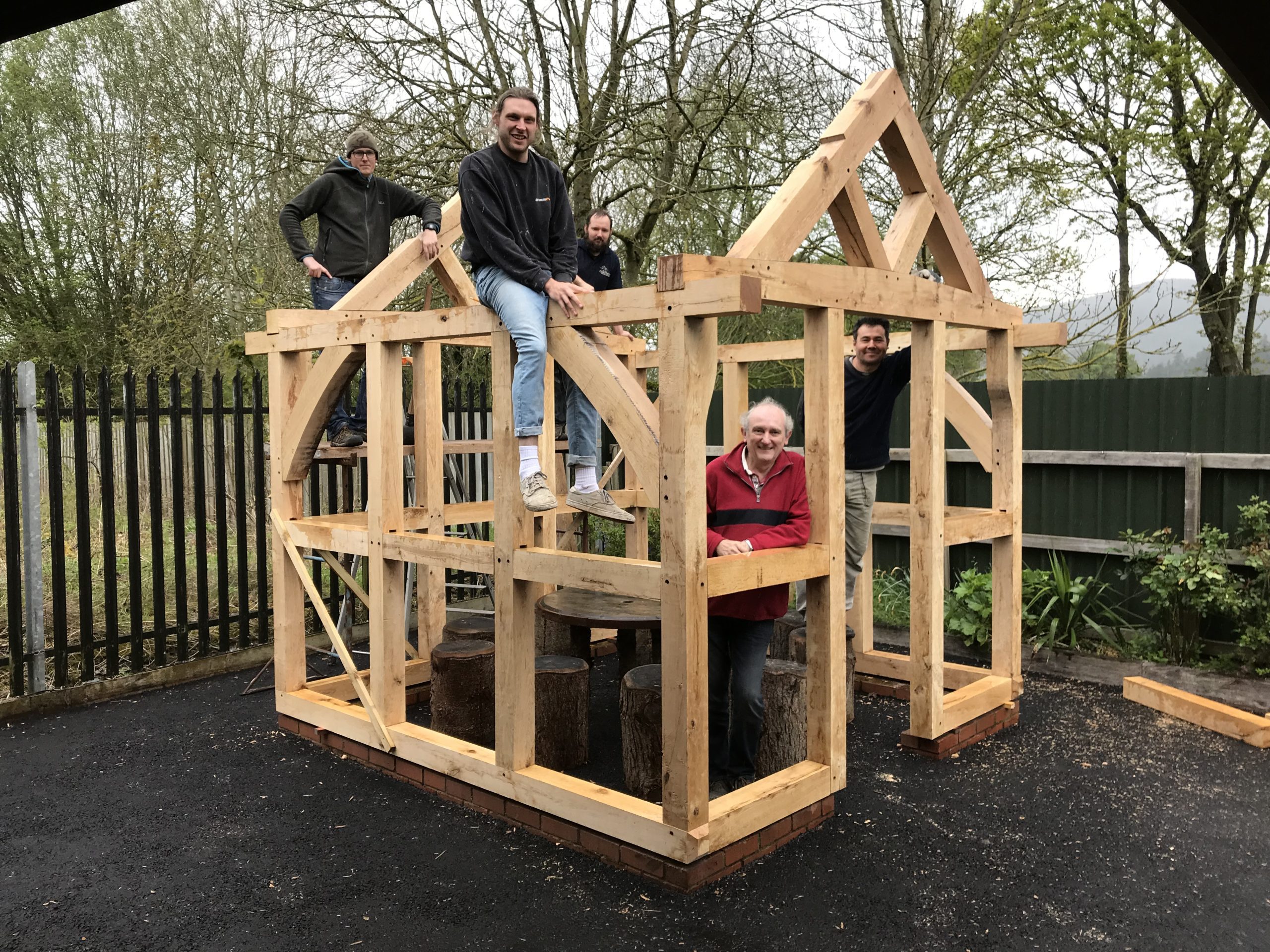 timber framing course | oak heath