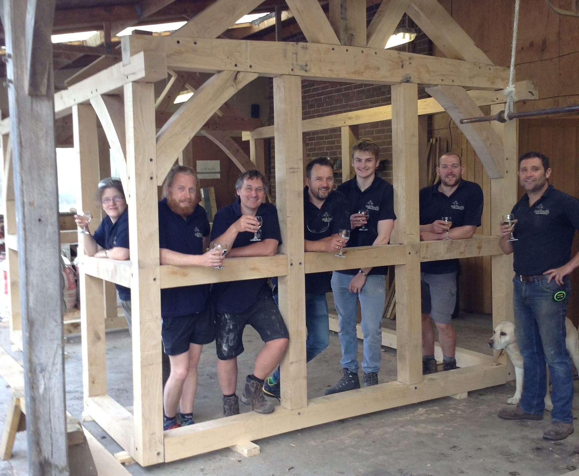 timber framing course | oak heath